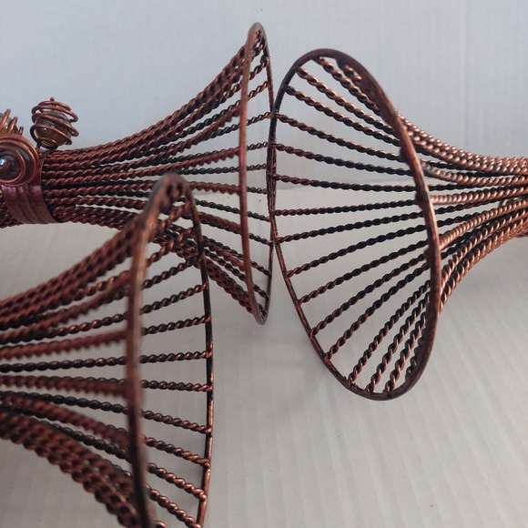 New 3pcs Fall Leaf Candle Holders Brass Color 3 Sizes Autumn (BAG B) - Picture 4 of 4